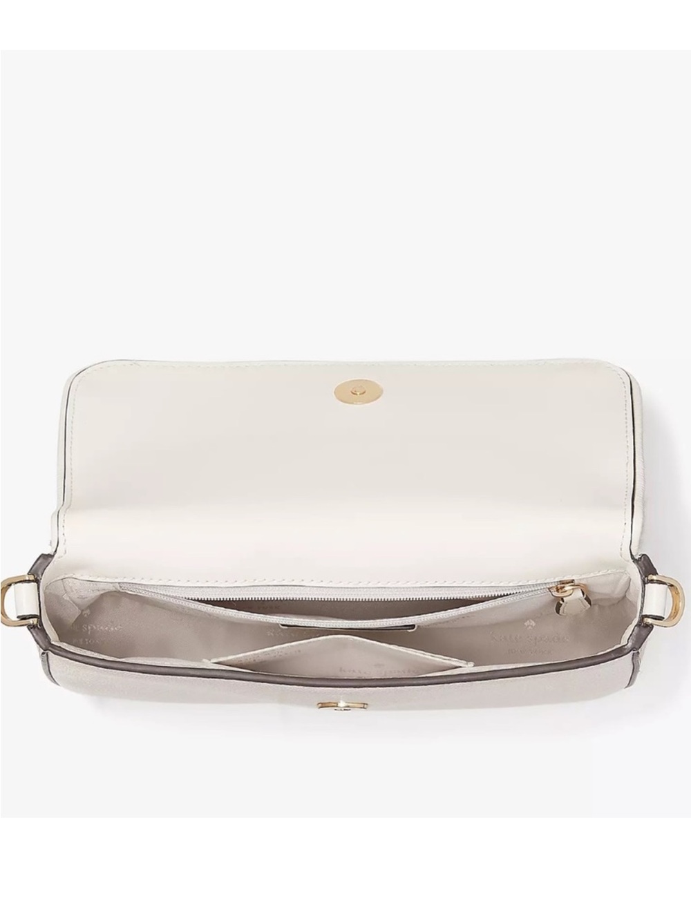 ♠️Kate Spade Rosie Faux Shearling Small Flap Crossbody Bag NWT - Picture 5 of 6